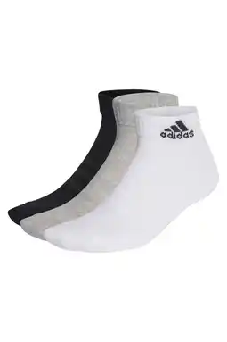 Wehkamp adidas Performance sokken - zwart/grijs/wit (set van 3) aanbieding