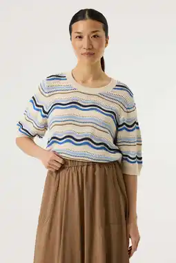 Wehkamp Garcia top ecru aanbieding