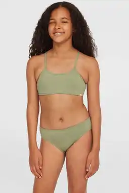 Wehkamp O'Neill crop bikini Essentials olijfgroen aanbieding