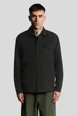 Wehkamp Lyle & Scott overshirt zwart aanbieding