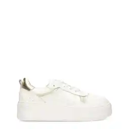 Wehkamp PS Poelman Cana leren sneakers wit/goud aanbieding