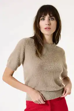 Wehkamp Garcia pullover trui taupe aanbieding
