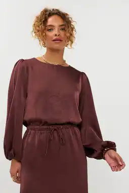 Wehkamp Ydence blousetop bruin aanbieding