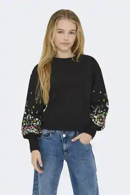 Wehkamp KIDS ONLY GIRL sweater zwart aanbieding