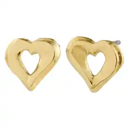 Wehkamp PILGRIM gold plated oorbellen Iris aanbieding