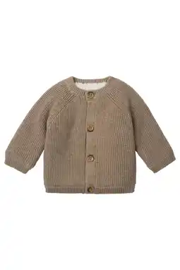 Wehkamp Noppies baby baby vest Nevers van katoen bruin aanbieding