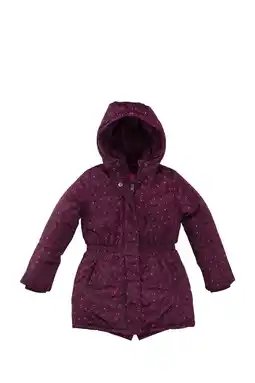 Wehkamp Z8 kids winterjas Channa donkerrood aanbieding