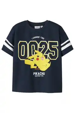 Wehkamp NAME IT MINI Pokemon T-shirt donkerblauw aanbieding