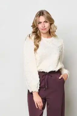 Wehkamp Co Woman blousetop ecru aanbieding