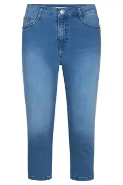 Wehkamp Miss Etam skinny lowwaist broek medium blue denim aanbieding