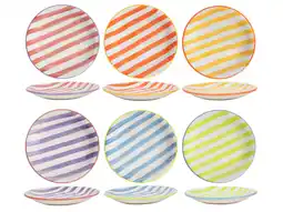 Wehkamp Cookinglife Ontbijtborden / Dessertborden Summer Vibes ø 19 cm - 6 stuks aanbieding