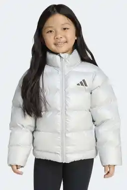 Wehkamp adidas Sportswear gewatteerde jas zilver aanbieding