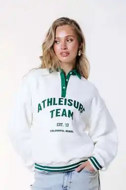 Wehkamp Colourful Rebel sweater groen aanbieding