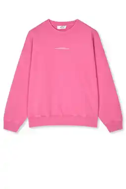Wehkamp MADS NØRGAARD - COPENHAGEN sweater met backprint roze aanbieding