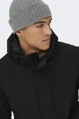 Wehkamp ONLY & SONS parka zwart aanbieding