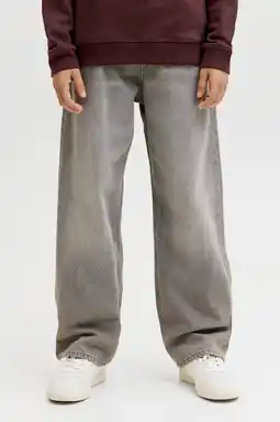 Wehkamp JACK & JONES JUNIOR baggy jeans black denim aanbieding