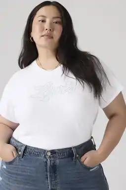 Wehkamp Levi's Plus T-shirt ecru aanbieding