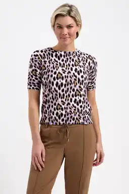 Wehkamp Lady Day top met panterprint multi aanbieding