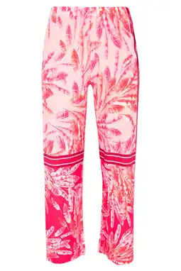 Wehkamp YOEK straight regularwaist broek roze aanbieding