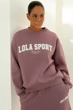 Wehkamp The Lola Club sweater Jayla oudroze aanbieding