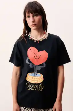 Wehkamp FRNCH T-shirt zwart aanbieding