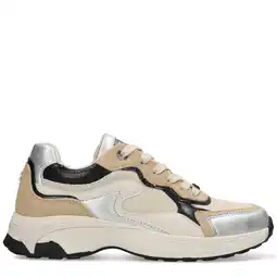 Wehkamp Mexx Portia Love chunky sneakers beige/goud aanbieding
