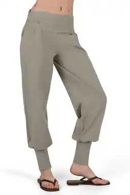 Wehkamp Urban Goddess sportbroek Dakini taupe aanbieding