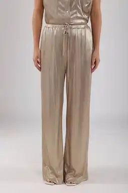 Wehkamp NUKUS broek goudbruin aanbieding