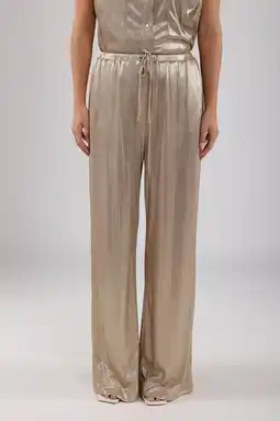 Wehkamp NUKUS broek goudbruin aanbieding