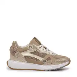 Wehkamp Floris van Bommel Suvi 04.03 suède sneakers goud aanbieding