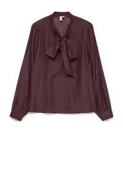 Wehkamp VERO MODA blousetop donkerrood aanbieding