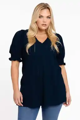 Wehkamp YOEK top donkerblauw aanbieding