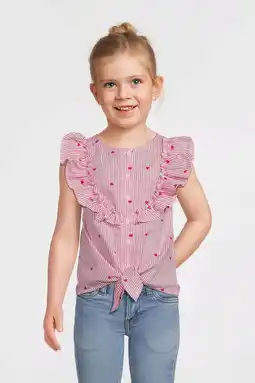 Wehkamp NAME IT KIDS blouse roze aanbieding