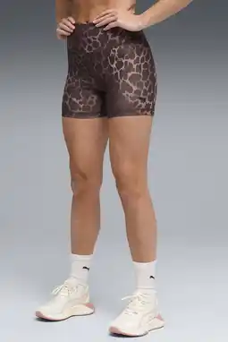 Wehkamp Puma sportshort panterprint aanbieding