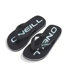 Wehkamp O'Neill Profile logo teenslipper zwart aanbieding