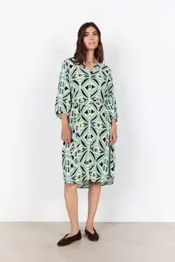 Wehkamp Soyaconcept blousejurk groen aanbieding