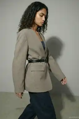 Wehkamp HYPEDROP geruit regular blazer zwart aanbieding