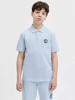 Wehkamp JACK & JONES JUNIOR polo lichtblauw aanbieding