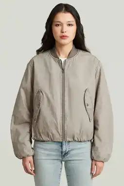 Wehkamp G-STAR bomberjack beige aanbieding