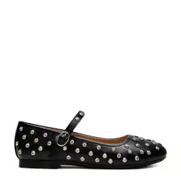Wehkamp Steve Madden JVinetar ballerina's zwart met studs aanbieding
