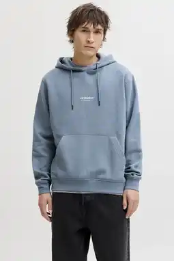Wehkamp JACK & JONES ESSENTIALS hoodie blauw aanbieding