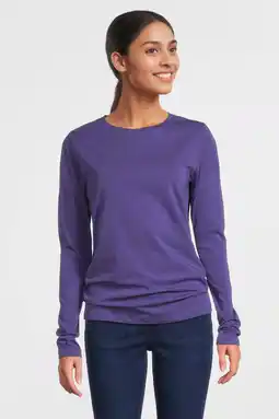 Wehkamp Anytime longsleeve paars aanbieding