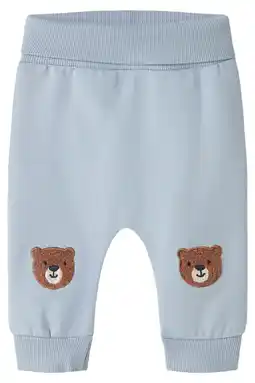 Wehkamp NAME IT BABY regular casual broek lichtblauw aanbieding