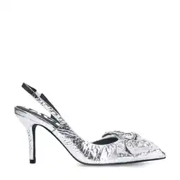 Wehkamp Sacha slingback pumps zilver aanbieding