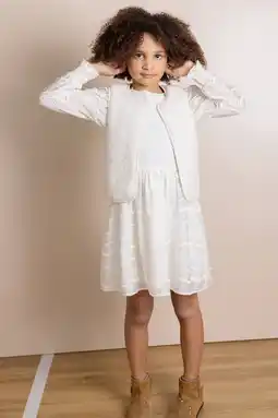 Wehkamp NONO midi jurk wit aanbieding