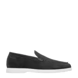 Wehkamp Van Lier Ascona suède loafers zwart aanbieding