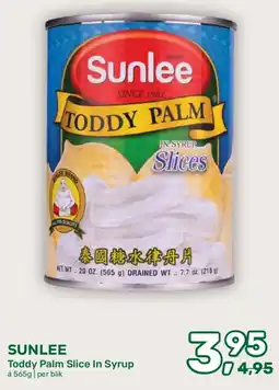 Amazing Oriëntal Sunlee Toddy Palm Slice In Syrup aanbieding