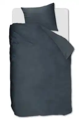 Wehkamp Ambiante velvet dekbedovertrek 1-persoons (140x220 cm) aanbieding
