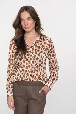 Wehkamp Geisha blouse zand aanbieding