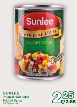 Amazing Oriëntal Sunlee Tropical Fruit Salad In Light Syrup aanbieding